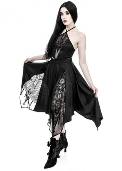 Restyle Leviathan Midi Skirt