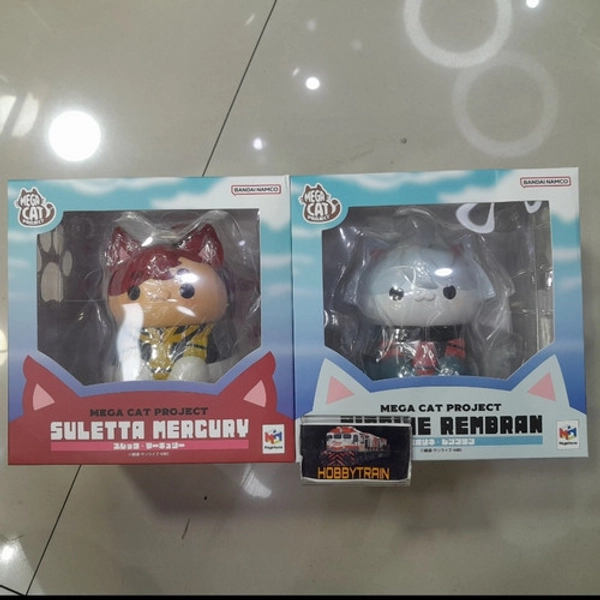 MEGAHOUSE MEGA CAT PROJECT SULETTA MERCURY & MIORINE REMBRAN FIGURE SET | Tokopedia