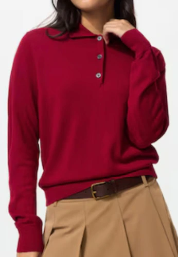 polo shirt 100% whool