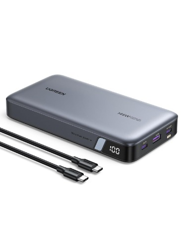 UGREEN 145W Power Bank 25,000mAh 3-Port Portable Charger 140W Output PD 3.1 Laptop Powerbank Battery Pack Digital Display for MacBook Pro, iPhone 15 Pro Max, S23 Ultra (45W), Pixel 8, Dell, HP, Lenovo