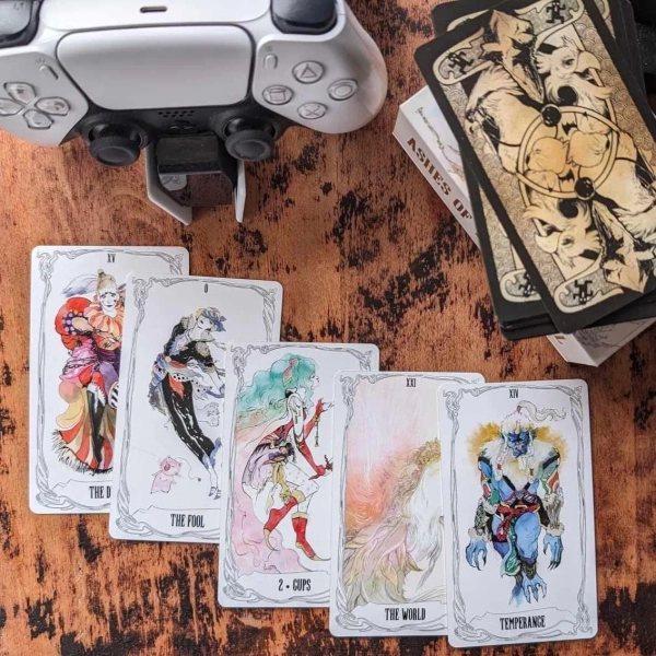 Final Fantasy Tarot Deck with Insert Guidebook and Suits