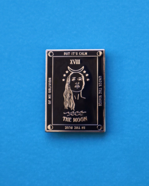 Fiona - The Moon - Tarot Pin