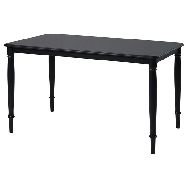 DANDERYD Dining table - black 51 1/8x31 1/2 "