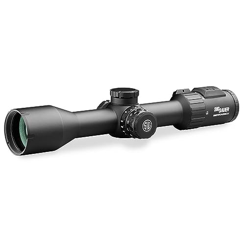 SIG SAUER SIERRA6BDX Riflescope with Integrated BDX Ballistic Data Xchange 2.0 | Compact Lightweight Waterproof Gun Scope with 30mm Maintube - 3-18x44mm