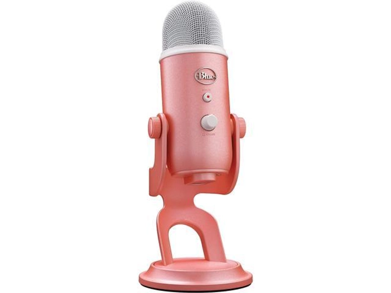 Logitech Blue Yeti Premium USB Gaming Microphone for Streaming, Blue VO!CE Software, PC, Podcast, Studio, Computer Mic, Exclusive Streamlabs Themes,