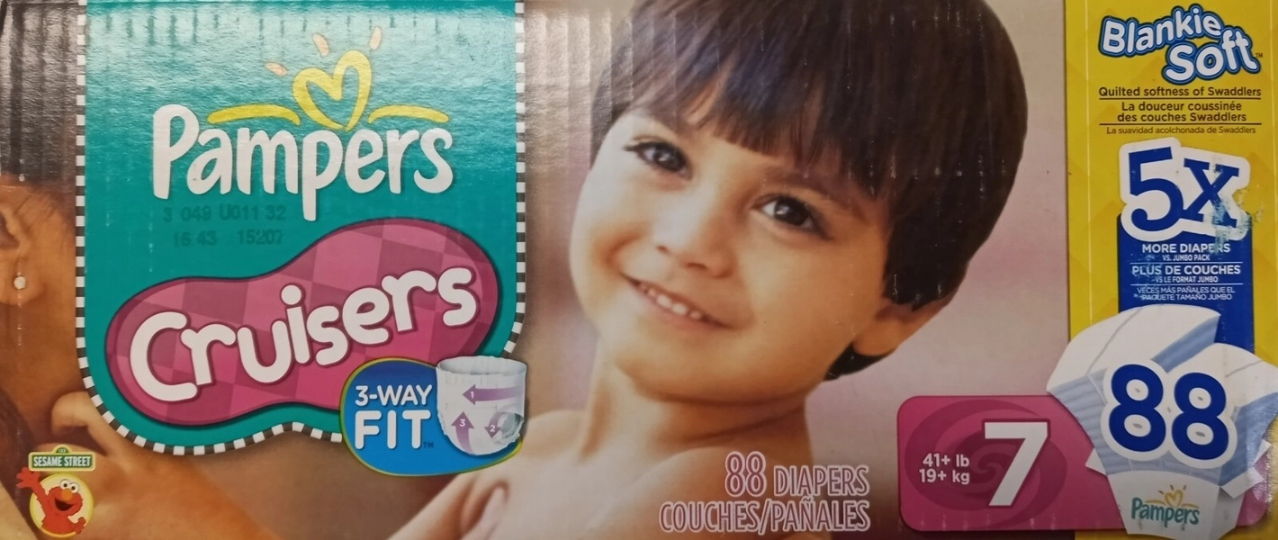 Vintage pampers cruisers 2012 size 7