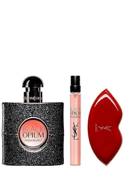 YVES SAINT LAURENT Black Opium Set (EDP 50ml + EDP 10ml + Compact Mirror)