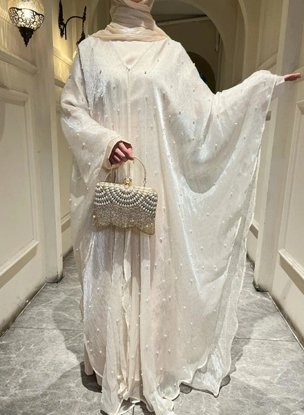 Perla Celestial Abaya – Eid & Ramadan Modest Long Dress (LX12)