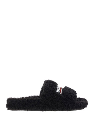 Furry Slide Shoes - 36