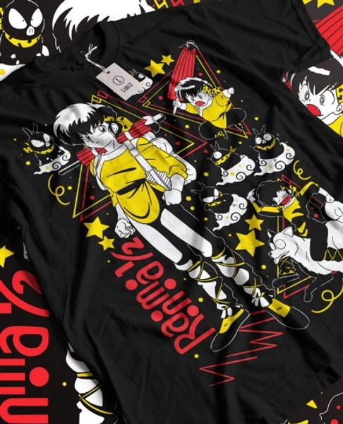 Unisex Ranma Saotome Anime T-Shirt