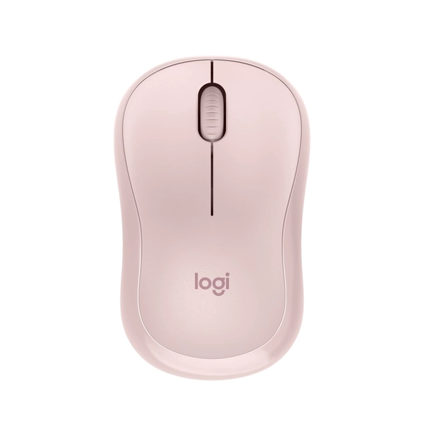 Logitech M240 Silent Bluetooth Mouse, Wireless, Compact, Portable, Smooth Tracking, 18-Month Battery, for Windows, MacOS, ChromeOS, Compatible with PC, Mac, Laptop, Tablets - Rose