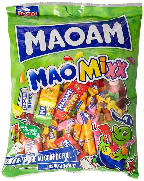 Throne 0NY HARIBO Maoam Maomixx Bonbons Pâte à Mâcher Sachet Bonbons Vrac 1 kg