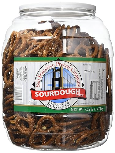 San Francisco Sourdough Pretzels 1.47kg Jar