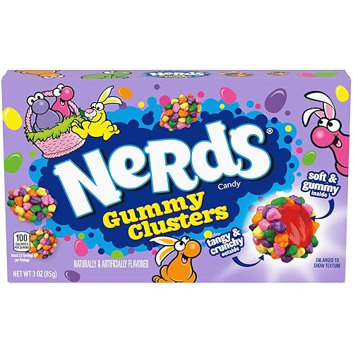 Nerds Gummy Clusters Candy 85g (Pack of 3)