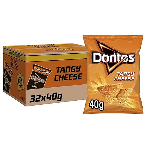 Doritos Tangy Cheese Tortilla Chips, 40g (Case of 32)