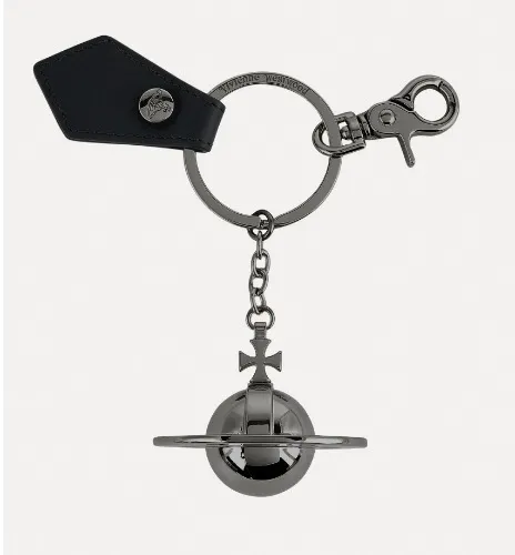 Saffiano 3D Orb Keyring