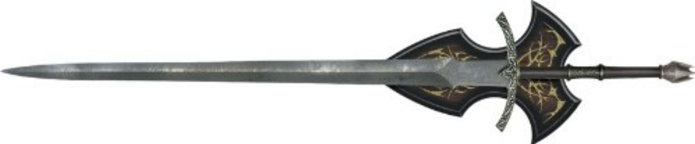 LOTR Witchking, Leather Wrapped Handle, Plain - 