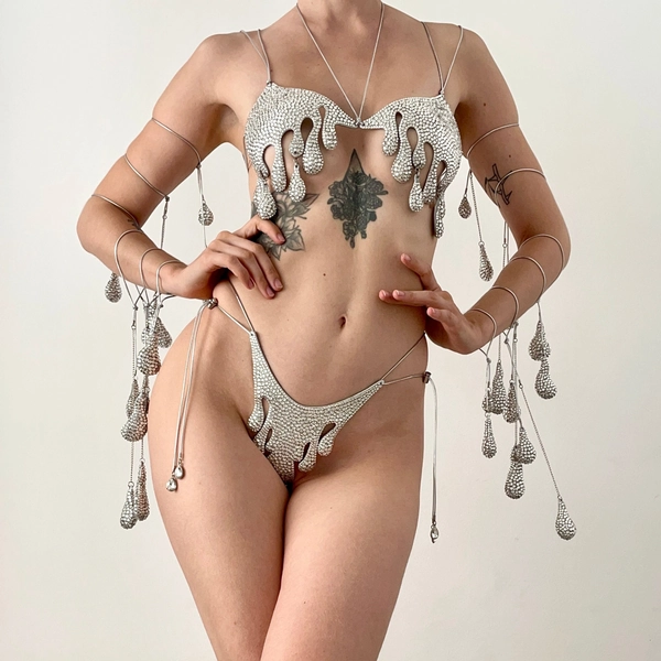 3D Custom Color Slime Bikini