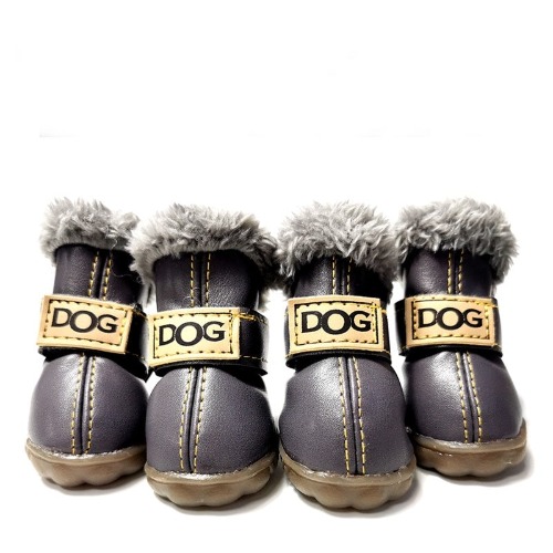 Dach Everywhere™ Grip Dog Winter Boots - Gray / XS