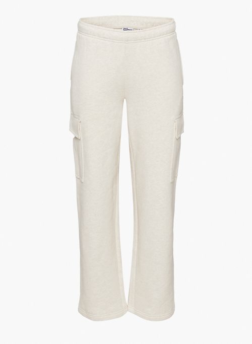 cozy fleece mega cargo sweatpant