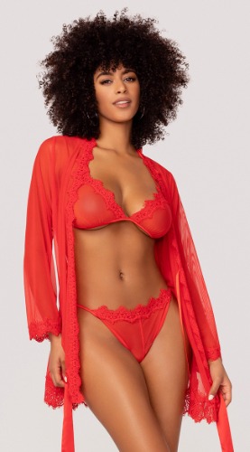 Yandy Simply Sexy Robe and Bra Set