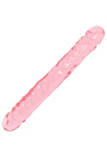 Crystal Jellies® 12" Jr. Double Dong | Shop Doc Johnson - Adult Pleasure Products Online Store