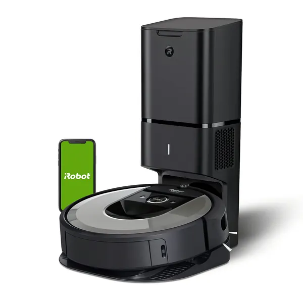 iRobot Roomba i6+ (6550) Robot Vacuum with Automatic Dirt Disposal-Empties Itself for up to 60 Days, Wi-Fi Connected, Works with Alexa, Carpets, + Smart Mapping Upgrade - Clean & Schedule by Room - i6+ w/ Visual Navigation