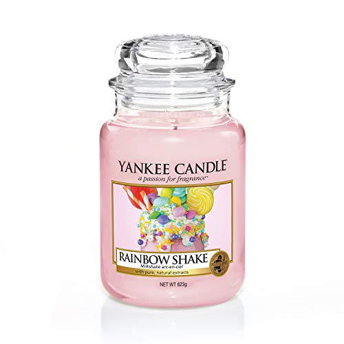 Yankee Candle 5038581062747 jar Large Rainbow Shake 1609072E, one Size, … - Rainbow Shake