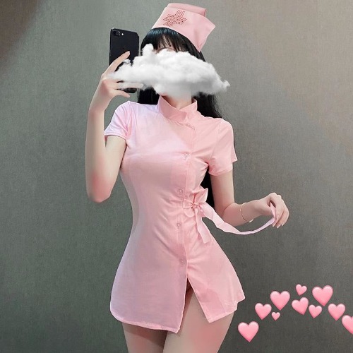 Gothic Nurse Cosplay - Pink