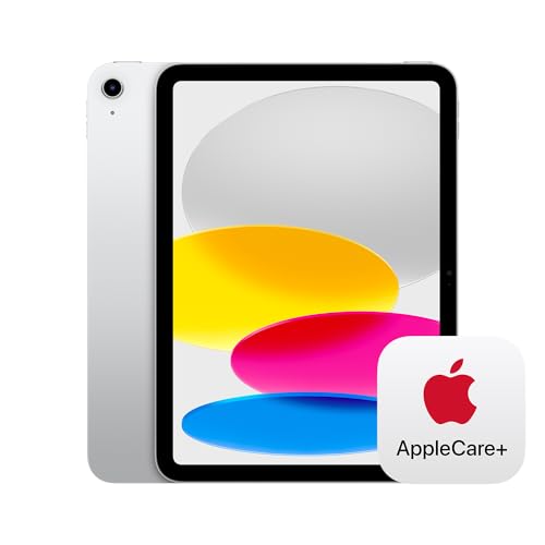 Apple iPad (10th Generation) Wi-Fi 256GB - Silver with AppleCare+ (2 Years) - WiFi - 256GB - Silver - With AppleCare+ (2 Years)