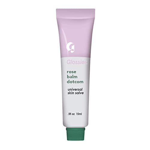 Glossier Rose Balm Dotcom 0.5 fl oz - Lotion & Balm for Whole Body Moisturizing - 0.51 Fl Oz (Pack of 1)