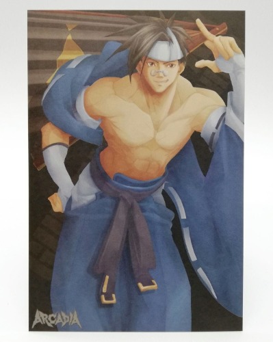 Anji Mito Guilty Gear XX Postcard Arcadia ARK SYSTEM WORKS Japan Video Game