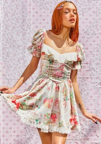 Tea For Two Mini Dress