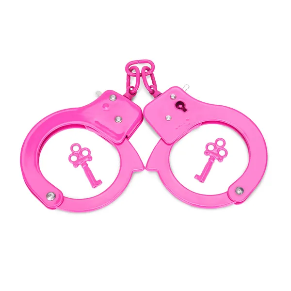 HUALIXUAN Police Handcuffs for Role-Play Games, Hand Cuffs Cop with Keys, Metal Toy Handcuffs for Kids