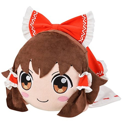 Touhou Project - Hakurei Reimu - Mega Jumbo Nesoberi Nuigurumi - Brand New