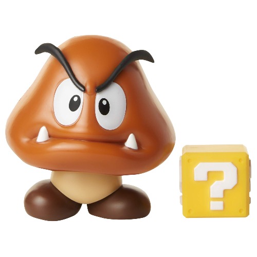 Nintendo 4" Goomba with Question Block