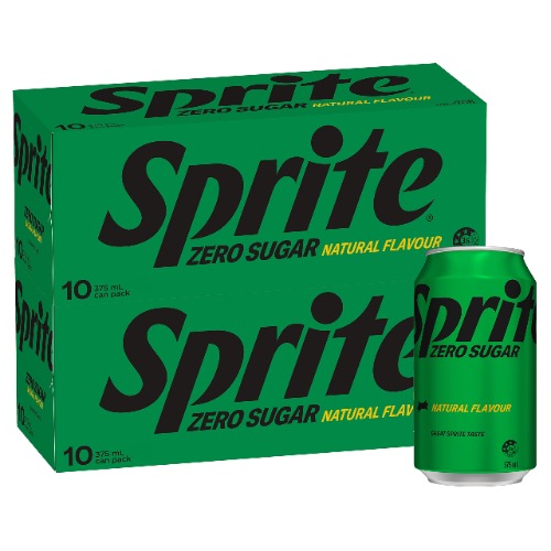 Sprite Zero Sugar Soft Drink Multipack Cans 20 x 375 mL