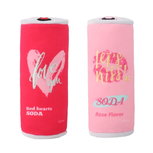 Interactive Squeaky Beer Can Dog Toy - 2