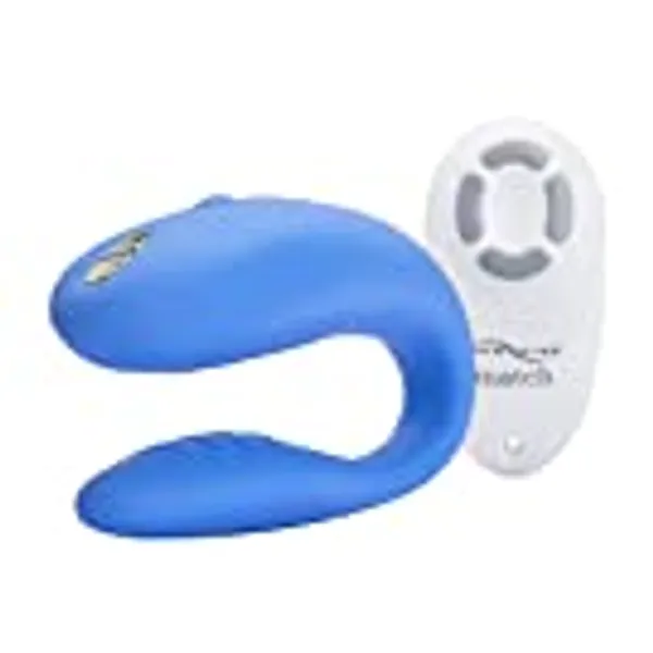 We-Vibe Match Remote Couples Vibrator - Vibrating Sex Toy for Couples - G-spot and Clitoris Stimulation - Waterproof - Remote Controlled - Rechargeable Toys for Sexual Adult Games