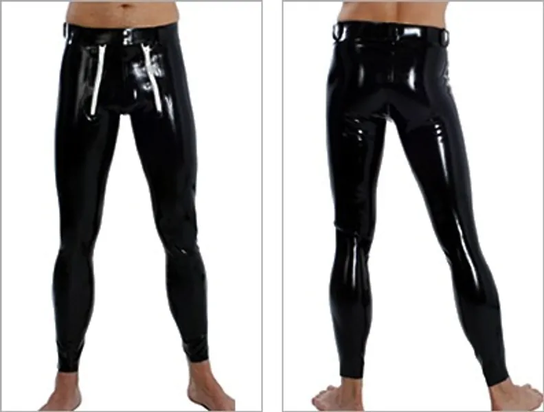 Latex Pants - Zimmermannshose mit Leggingsbeinen - BLACKSTYLE Latexbekleidung aus Berlin / rubberwear from berlin - Latexanz�ge,Bondage,Toys ...
