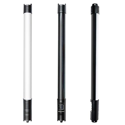 Yidoblo 60m LED-Video-Röhrenlicht mit RGB-Handheld-Stick 2800k-9990k für Hintergrundfarbe, Fülllicht, Filmaufnahmelicht, gesteuert über die Telefon-App mit Akku und Tasche