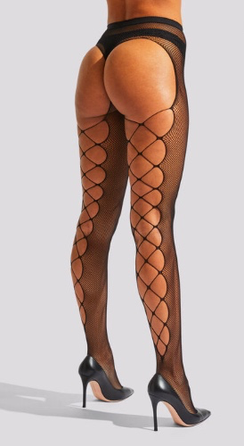 Crotchless Fishnet Tights | Ann Summers