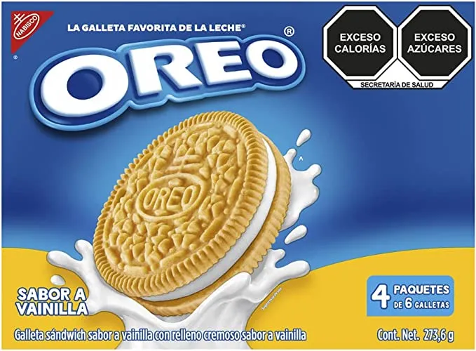 Vanilla oreo 4 pack