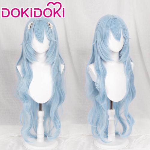 【 Ready For Ship】DokiDoki Anime Cosplay Wig Long Blue wig | Wig