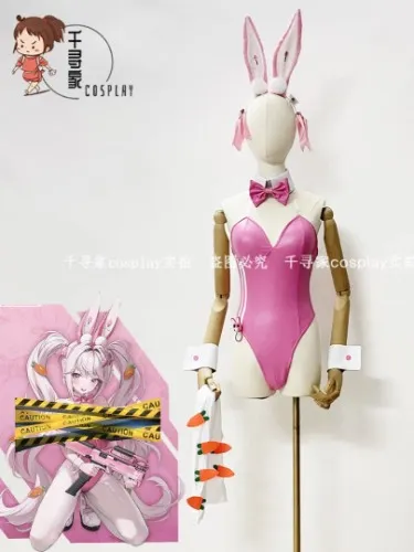 Alice Bunny suit Nikke cosplay
