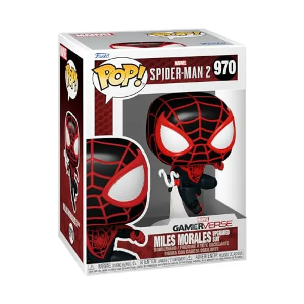 Funko Pop! Marvel: Gamerverse - Spider-Man 2, Miles Morales Upgraded Suit