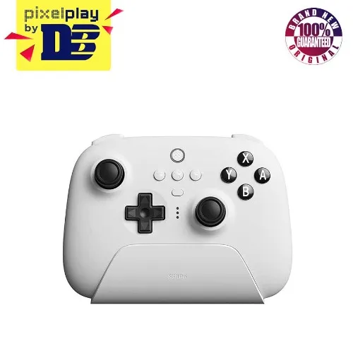 8BITDO Ultimate Bluetooth Controller (Switch/Windows) (White Edition)