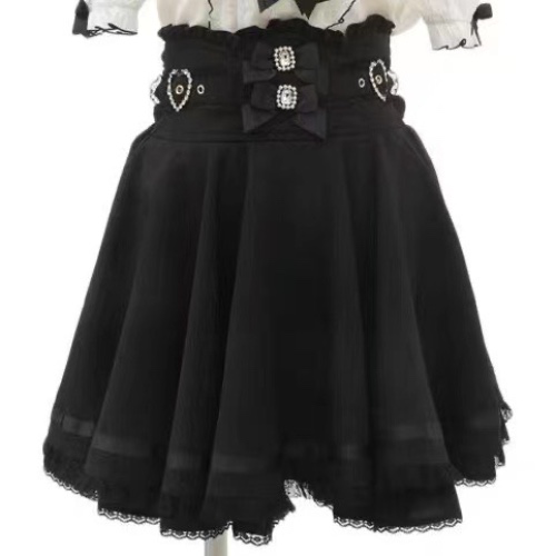 LIZ LIZA Pleated Skirt - Jirai Kei Fashion