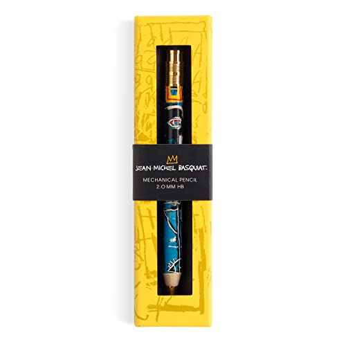 Galison Basquiat Bird On Money – Mechanical Pencil Featuring Iconic Bird On Money Charlie Parker Artwork with Refillable Lead and Eraser
