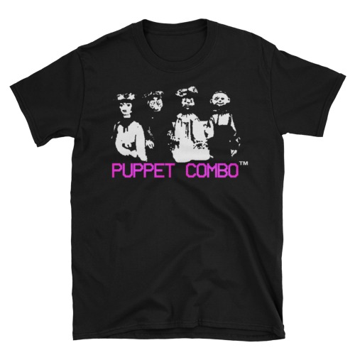 'Puppet Combo VHS logo' T-shirt